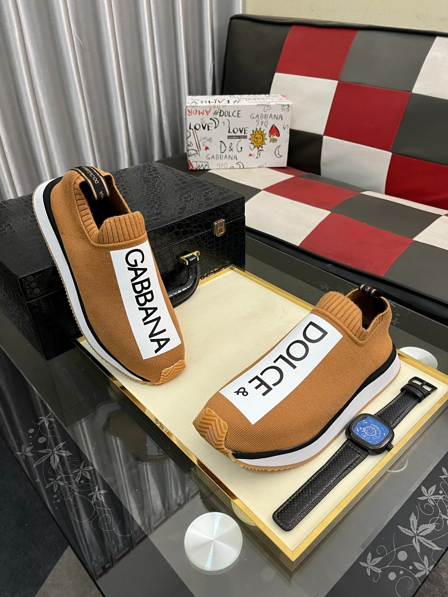 Men's men's shoes 💰420⌚️⌚️【DG～】couple casual shoes 2025z cabinet sales simultaneously 🔶Size: 35-46#️⃣ 🔷8 colors🔜The upper is made of multi-material splicing➕Mesh lining, comfortable and breathable, sole: original comfortable and wear-resistant outsole, ⚠️real thing📱photographed🎬real thing is better📢📢📢